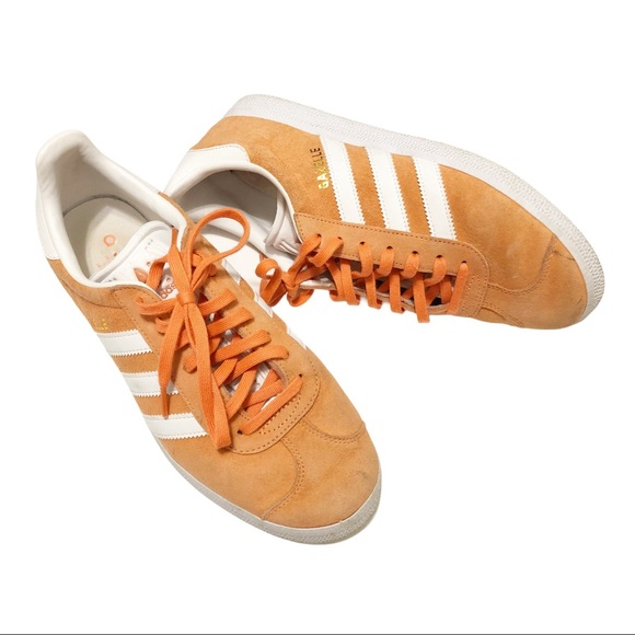 adidas gazelle white laces